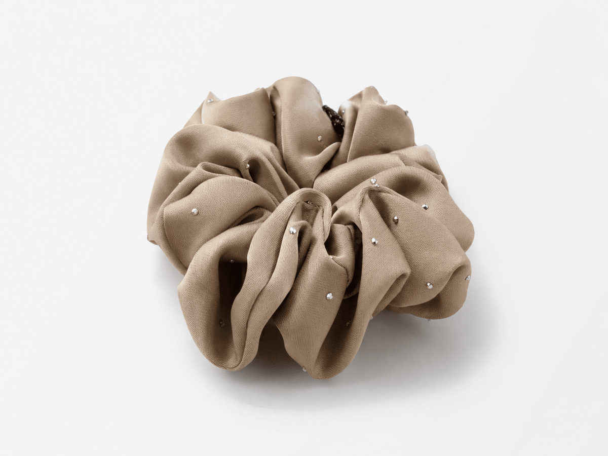 Strass-Scrunchie Mittel - same concept