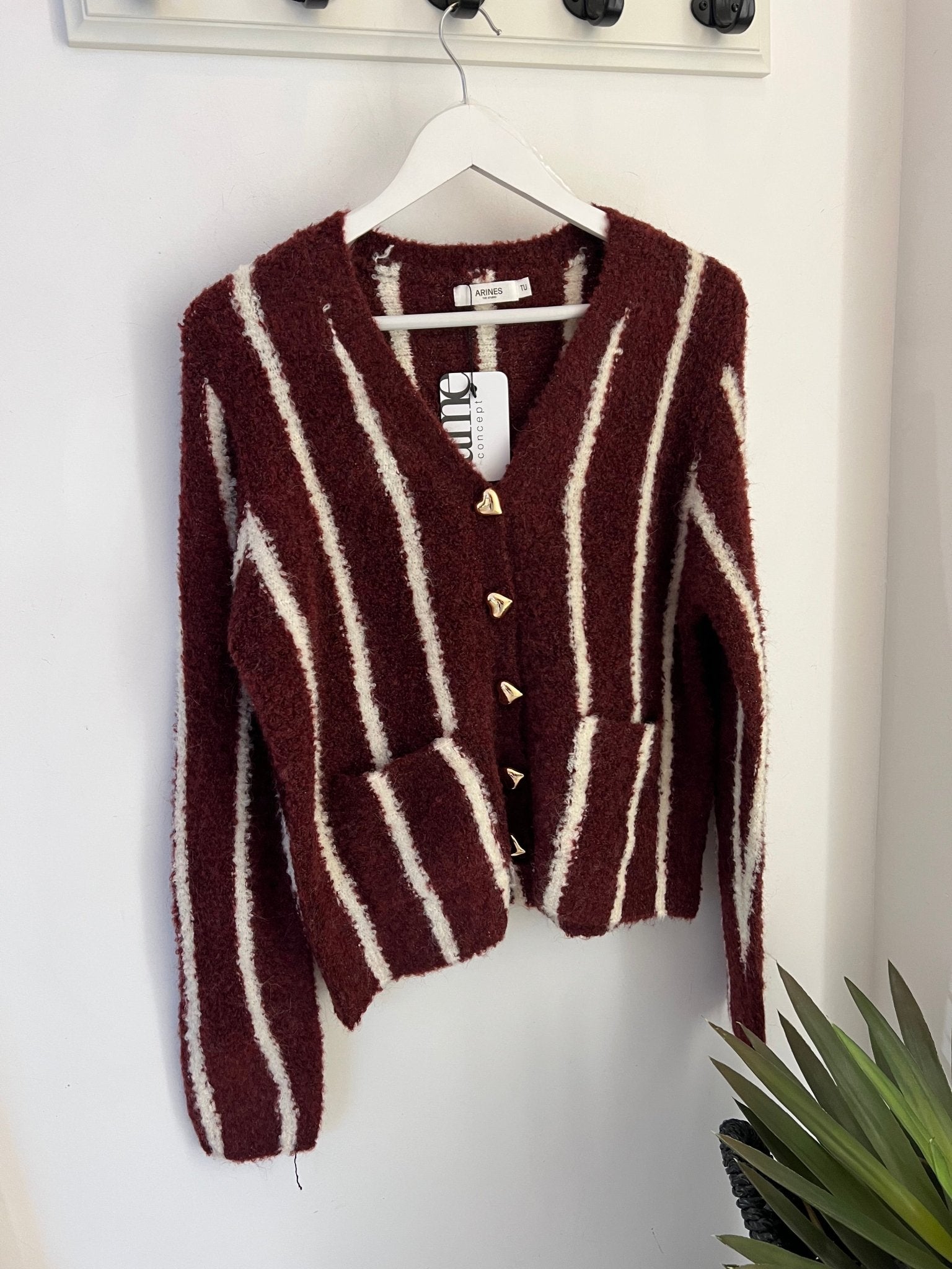 Strickjacke Amora Stripes - same concept