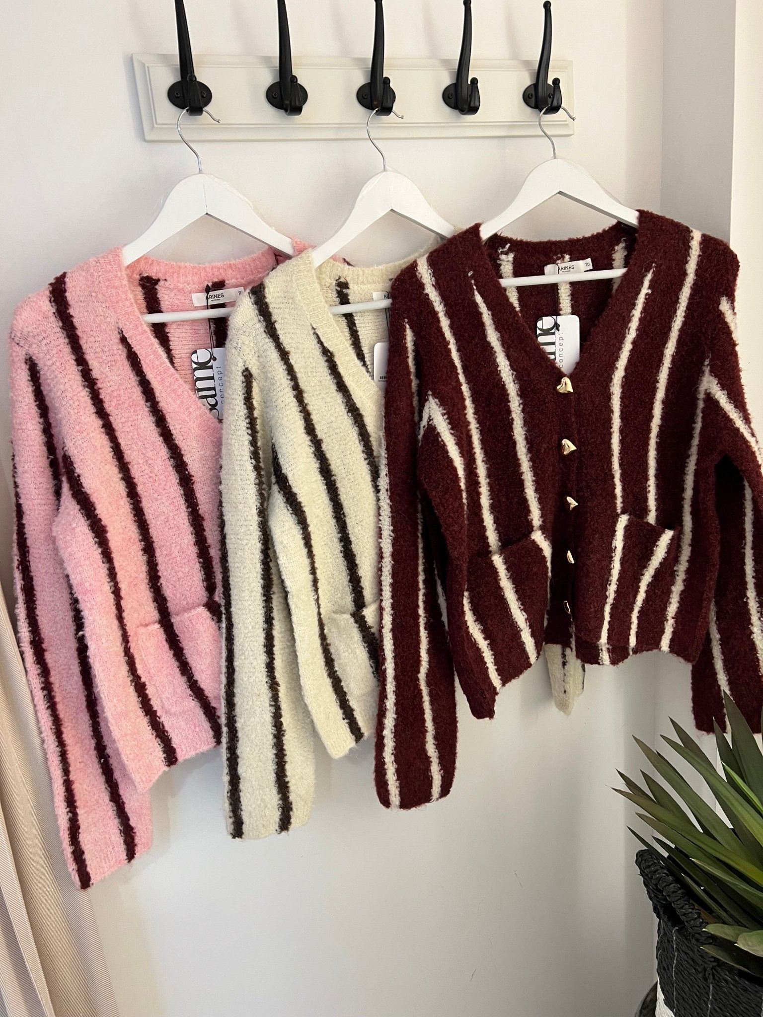 Strickjacke Amora Stripes - same concept