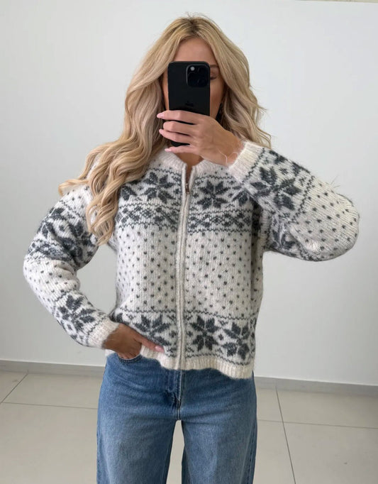 Strickjacke Winterwonder - same concept