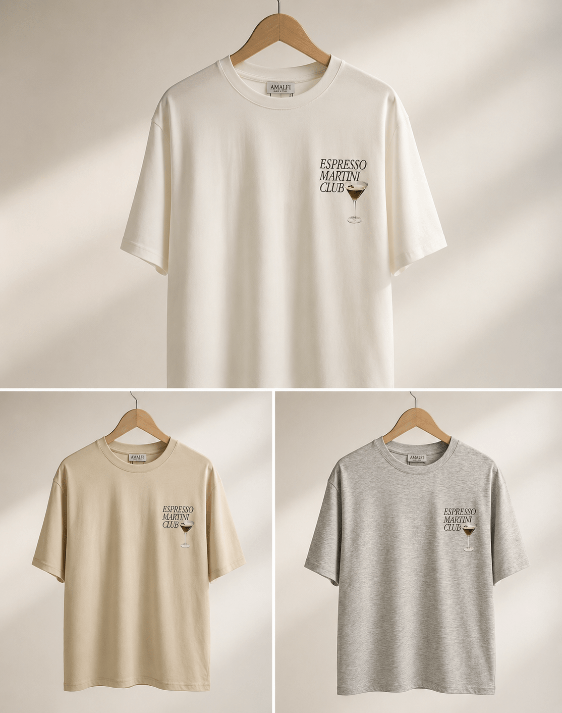 T-Shirt Espresso Martini Club - same concept