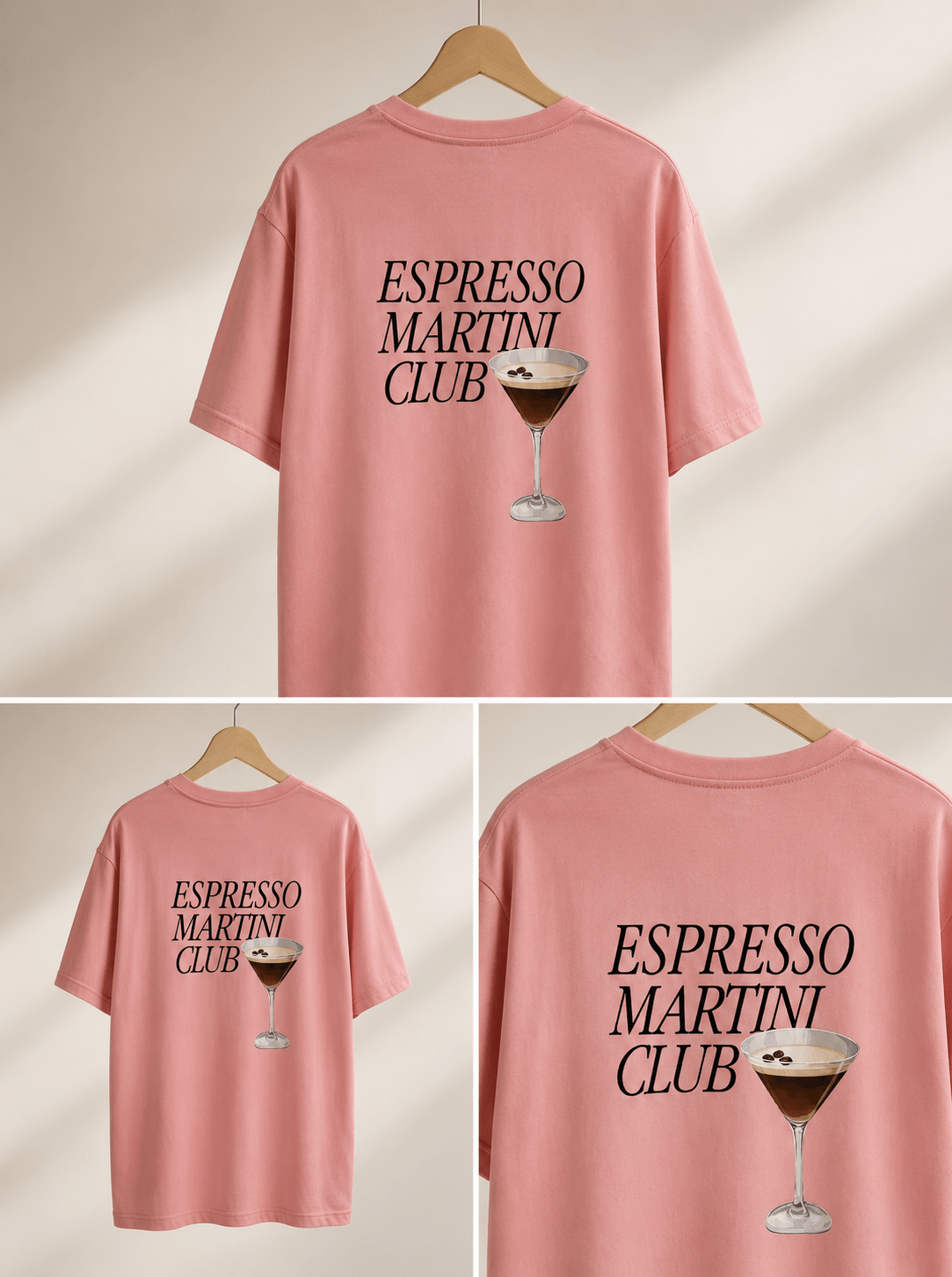 T-Shirt Espresso Martini Club - same concept