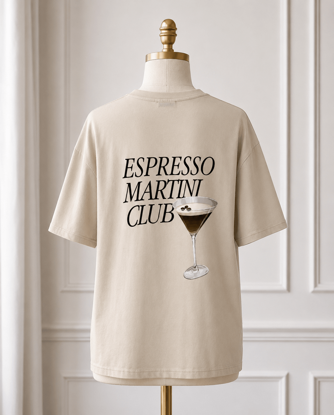 T-Shirt Espresso Martini Club - same concept