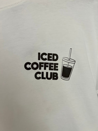 T-Shirt ICED COFFEE CLUB - same concept