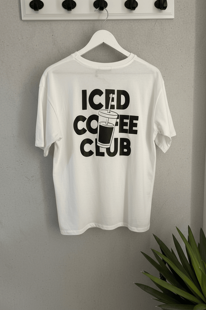 T-Shirt ICED COFFEE CLUB - same concept