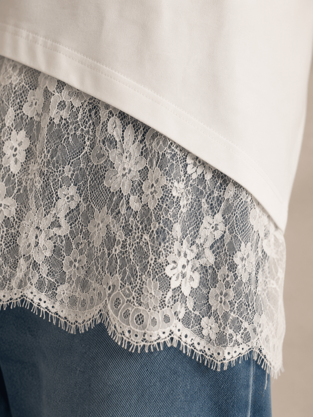 T-Shirt mit Spitze Judy - same concept
