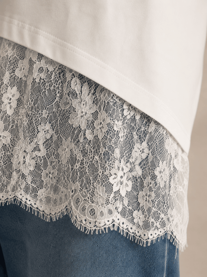 T-Shirt mit Spitze Judy - same concept