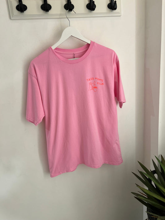 T-Shirt tired mom - same concept