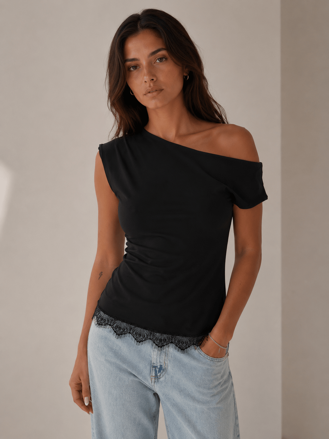 Top mit Spitze Anna - same concept