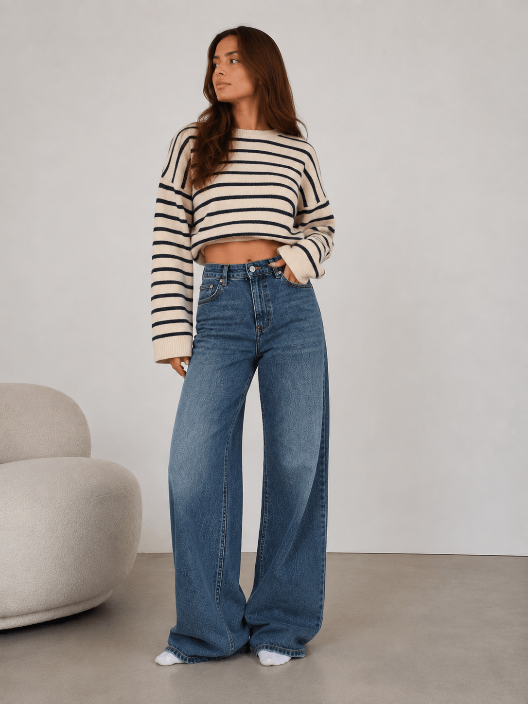 Wide Leg Jeans Tamara - same concept